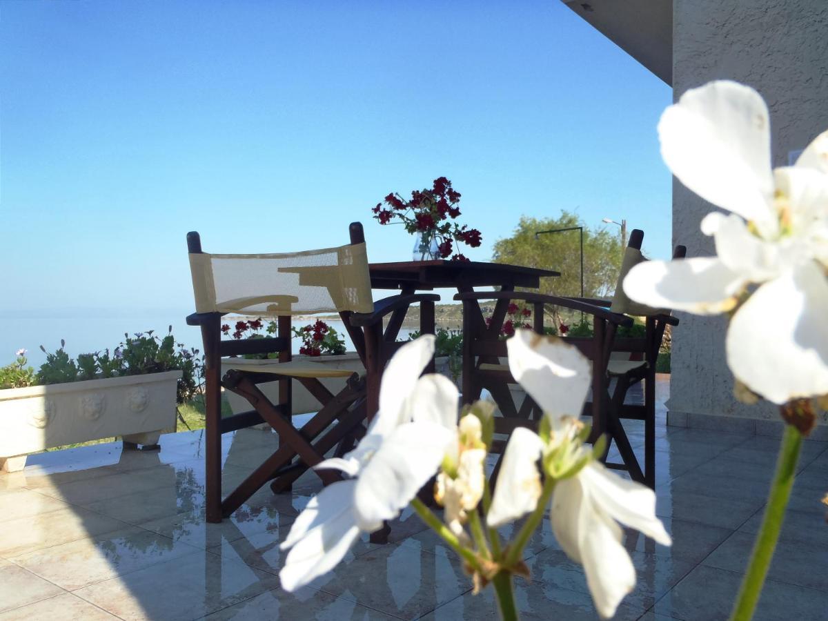 Kyparissis Beach Houses Skala Mistegnon Exteriér fotografie